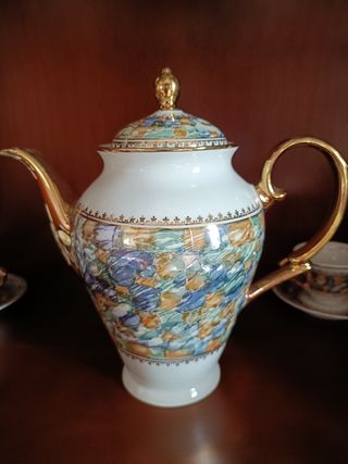 Juego de café antiguo porcelana