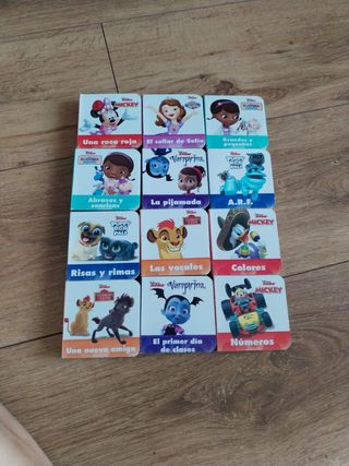 Pack de 12 mini libros disney