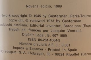 Colección entera cómics Tintín.