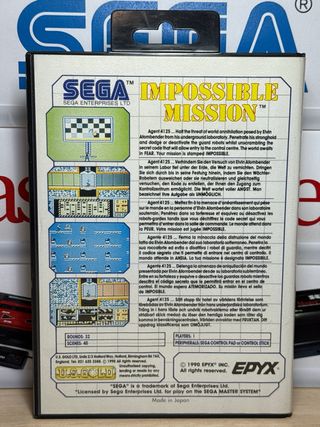 Impossible Mission - SEGA Master System