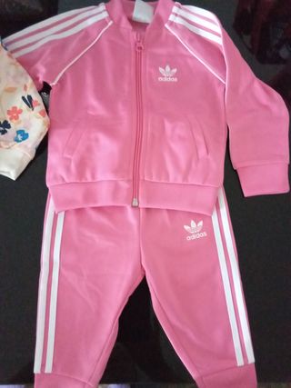 Chándal Adidas Bebé - Rosa y Rojo