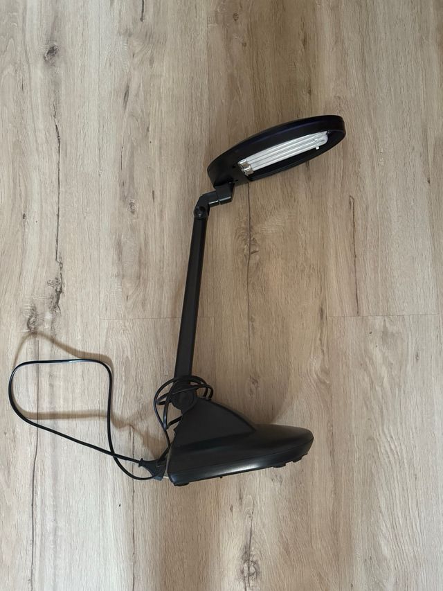 Flexo escritorio negro