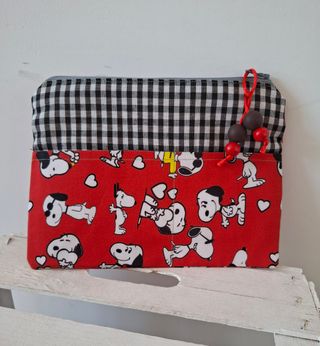 Funda Snoopy - roja y blanca