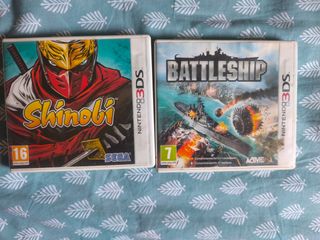 Nintendo 3DS: Shinobi + Battleship