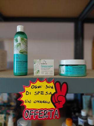 Set Kiotis Palmarosa: doccia, crema viso & corpo