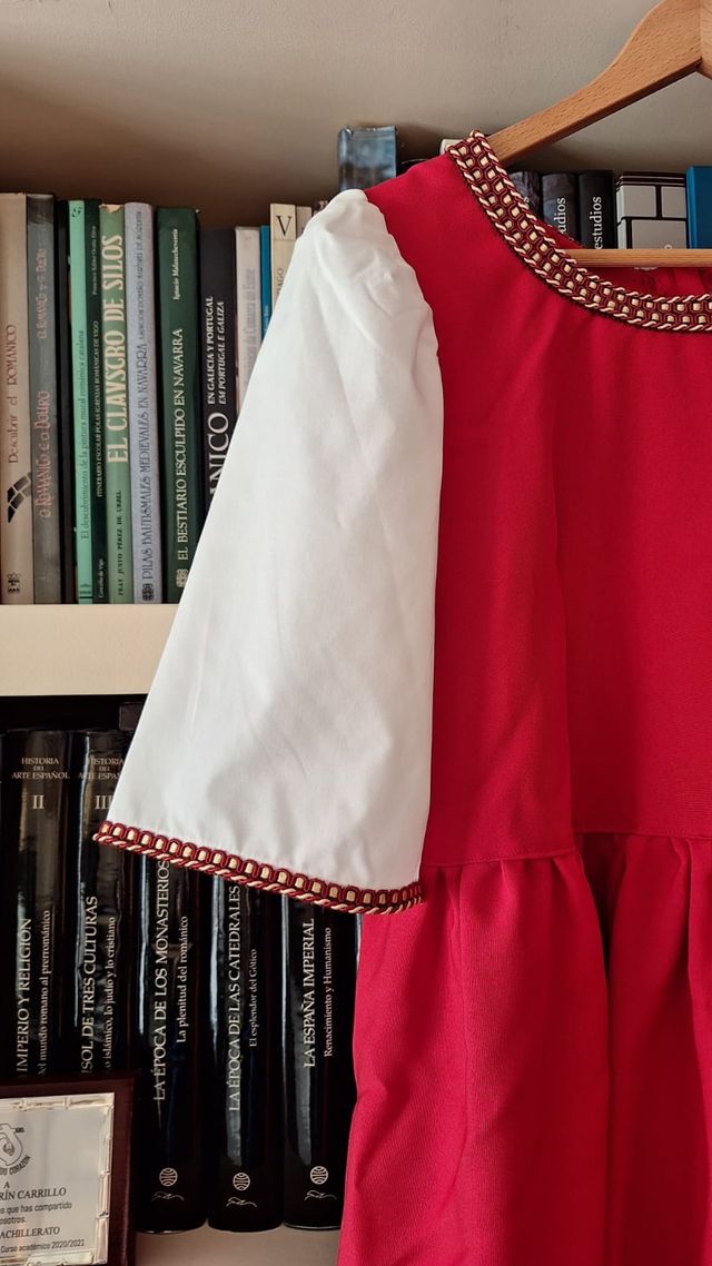 Vestido disfraz medieval