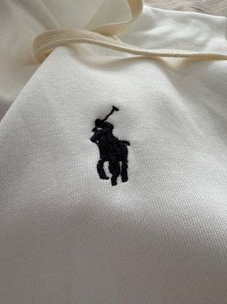 Sudadera Polo Ralph Lauren blanca