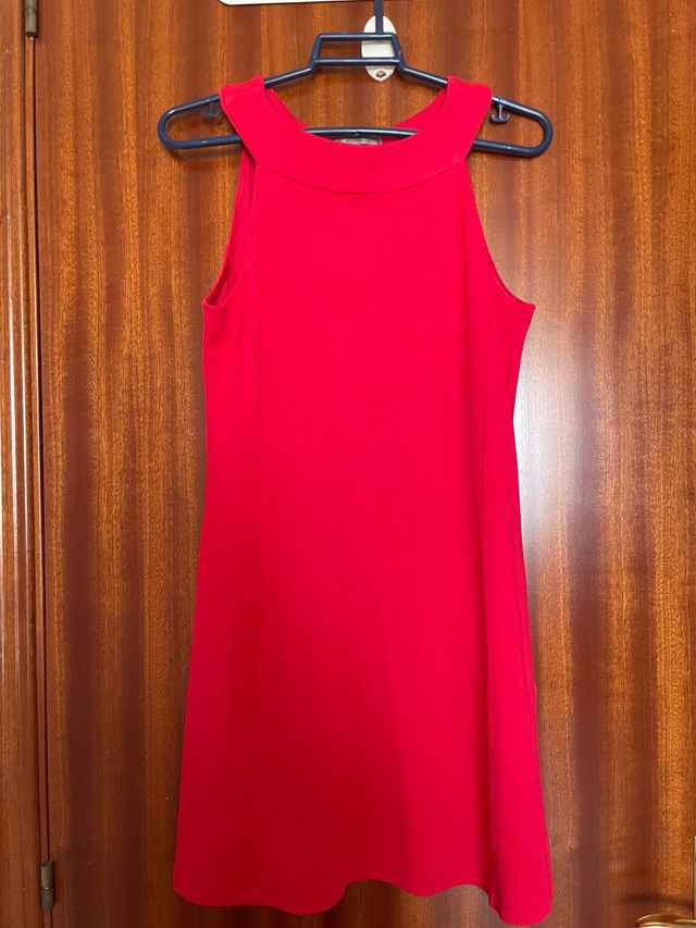 Vestido rojo Mango