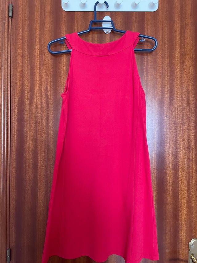 Vestido rojo Mango