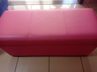 Baúl almacenaje color fucsia