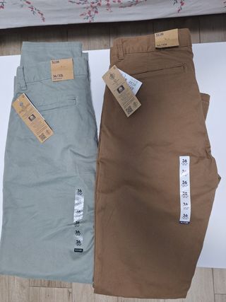 Pantalones KIABI Hombre - 2uds