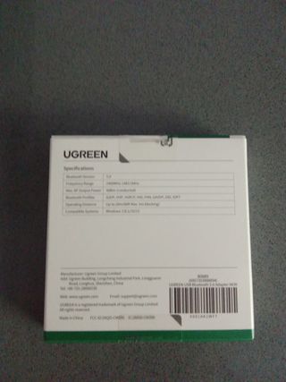 Adaptador USB Bluetooth 5.0 UGREEN