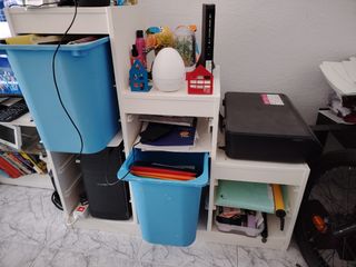 Mobili contenitori per bambini bianchi