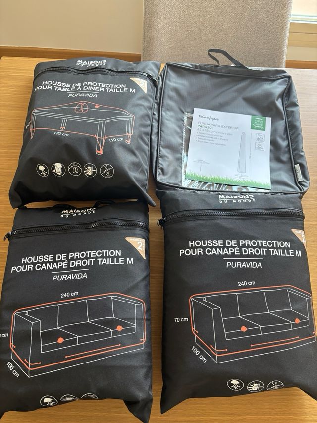 Sofá rinconero exterior Maison du Monde