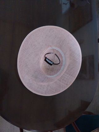 Pamela blanca y rosa - tocado