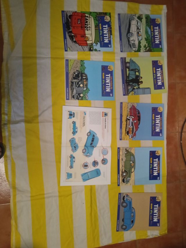 Los cohes de Tintín