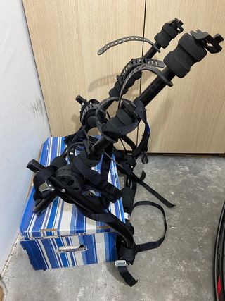 Portabicis Thule para coche.