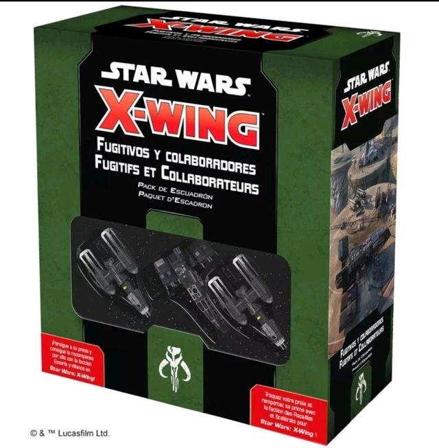 Star Wars X-WING - Fugitivos y colaboradores