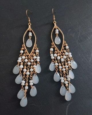 Pendientes largos muy elegantes 