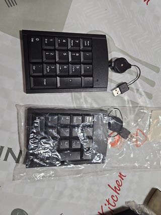 Teclado numérico USB portátil