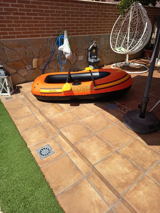 Barca inflable 2 personas