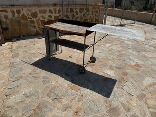 Barbacoa portátil hierro