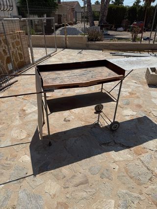 Barbacoa portátil hierro
