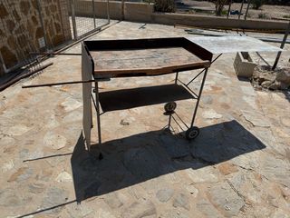 Barbacoa portátil hierro