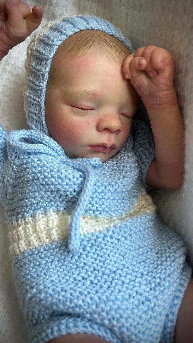 Reborn Leif: Muñeco bebé realborn