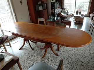 Mesa comedor extensible madera 2'90m