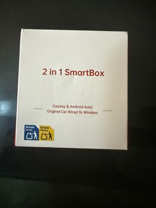 SmartBox 2 en 1: CarPlay & Android Auto