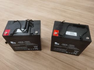 2 Baterías AGM 12V 55Ah