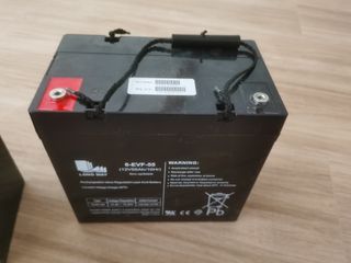 2 Baterías AGM 12V 55Ah