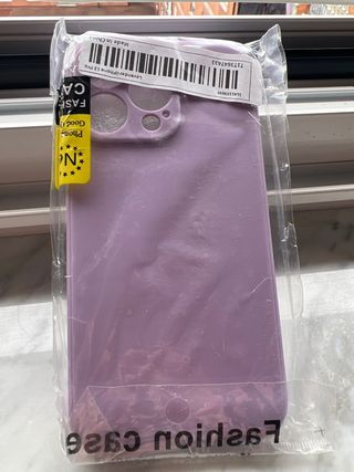 Funda silicona iPhone 13 Pro - Lila