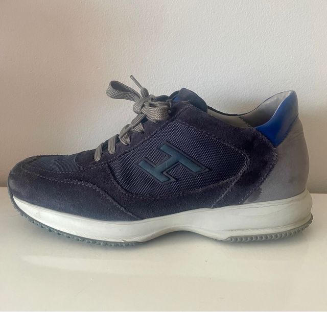 Zapatillas Hogan negras y azules originales