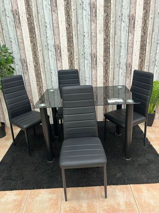 Mesa Con 4 Sillas - Comedor Nuevo 