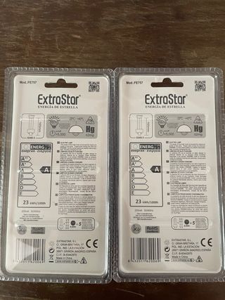 2 lampadine ExtraStar 23W - 6400K 1380 lm