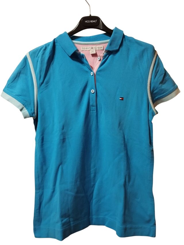 Polo Tommy Hilfiger Turchese