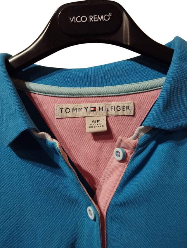 Polo Tommy Hilfiger Turchese