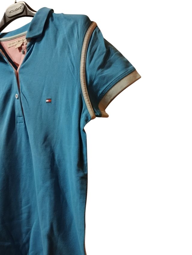Polo Tommy Hilfiger Turchese