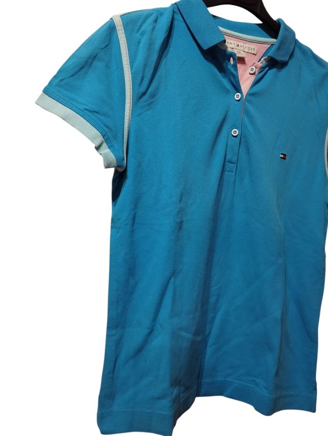 Polo Tommy Hilfiger Turchese