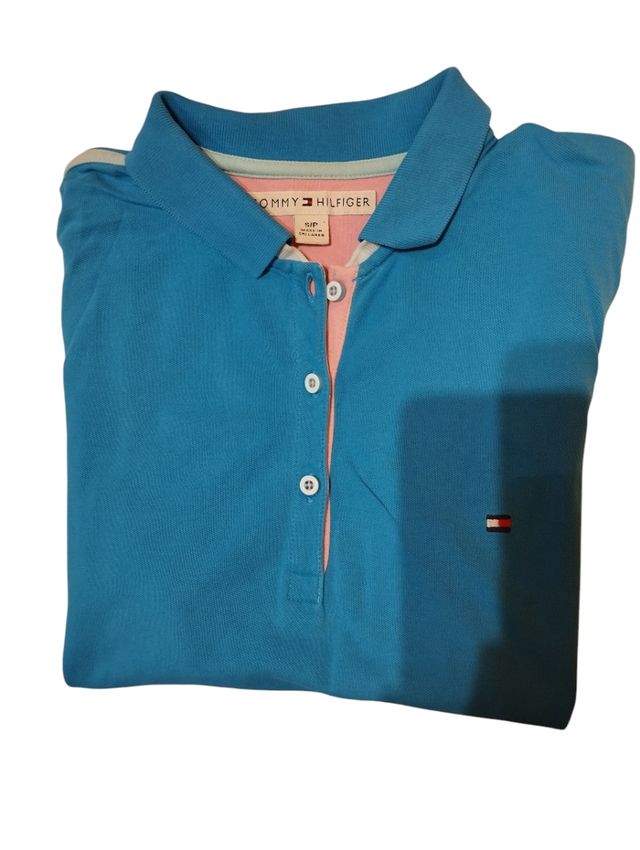 Polo Tommy Hilfiger Turchese