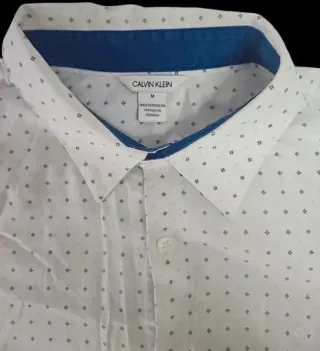 Camisa Calvin Klein M - Blanca