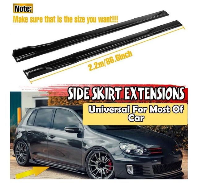 Faldones laterales universales completas- 2 uds