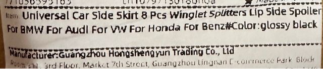 Faldones laterales universales completas- 2 uds