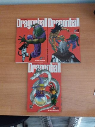 Dragon ball 08, 11 y 13