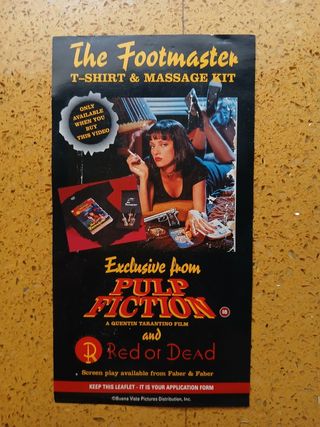 Pulp Fiction (flyer publicitario)