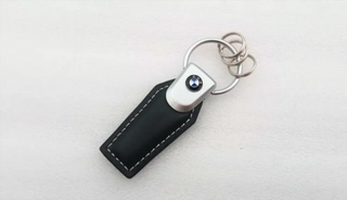 LLAVERO DE CUERO CON LOGO BMW