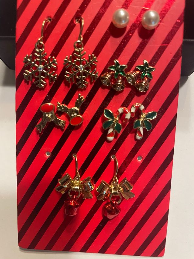 Set Orecchini Natale - 8 Paia