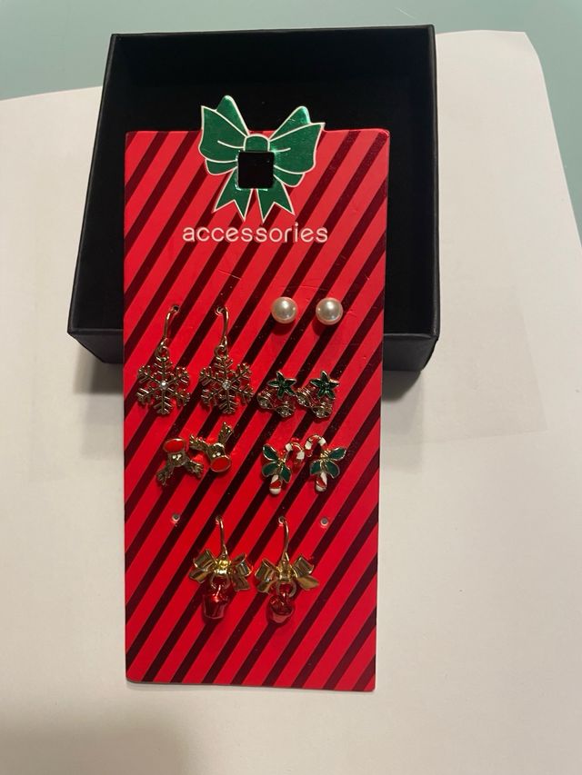 Set Orecchini Natale - 8 Paia